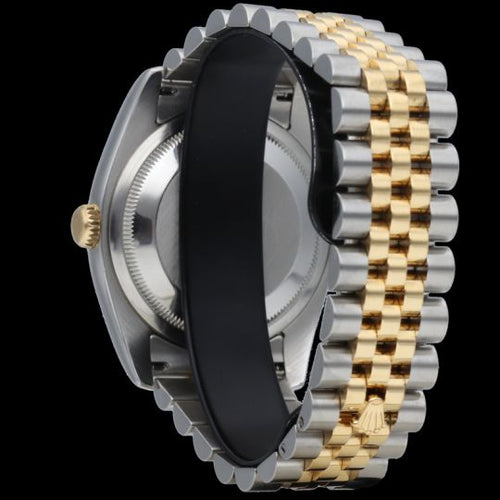 Montre Rolex Datejust - Montre 36 mm en or jaune et acier 58 Facettes MT42522