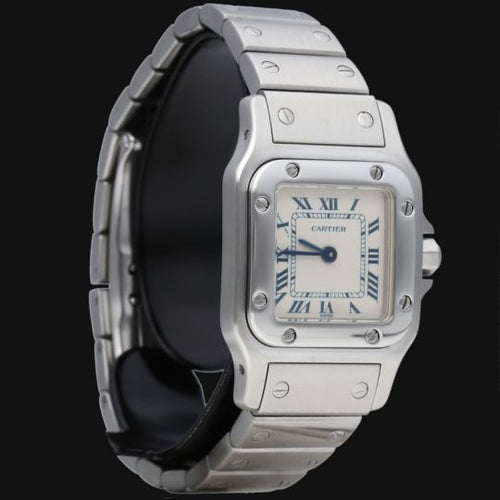 Montre Cartier Santos Galbée - Montre femme en acier quartz 58 Facettes MT42439