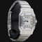 Montre Cartier Santos Galbée - Montre femme en acier quartz 58 Facettes MT42439
