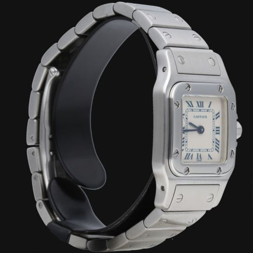 Montre Cartier Santos Galbée - Montre femme en acier quartz 58 Facettes MT42439