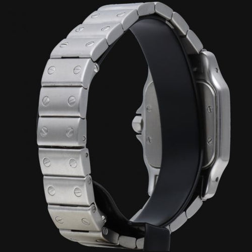 Montre Cartier Santos Galbée - Montre femme en acier quartz 58 Facettes MT42439