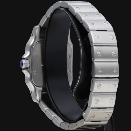Montre Cartier Santos Galbée - Montre femme en acier quartz 58 Facettes MT42439