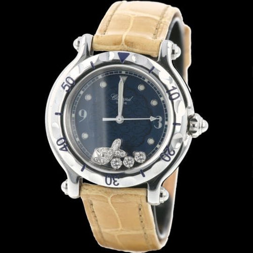 Montre Chopard Happy Sport - Montre femme quartz en acier 58 Facettes MT42503