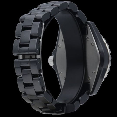 Montre Chanel J12 - Montre femme en céramique noire 33 mm 58 Facettes MT42547