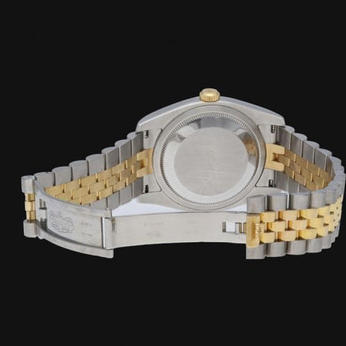 Montre Rolex Datejust - Montre 36 mm en or jaune et acier 58 Facettes MT42535