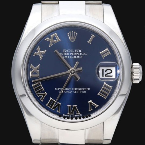 Montre Rolex Lady-Datejust - Montre femme 31 mm en acier 58 Facettes MT42541