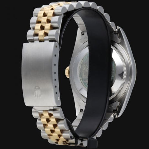 Montre Rolex Datejust - Montre 36 mm en or jaune et acier avec diamants 58 Facettes MT42528