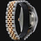 Montre Rolex Datejust - Montre 36 mm en or rose et acier 58 Facettes MT42556