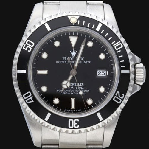 Montre Rolex Sea-Dweller - Montre homme automatique en acier 40 mm 58 Facettes MT42559
