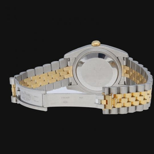 Montre Rolex Datejust - Montre 36 mm en or jaune et acier 58 Facettes MT42525