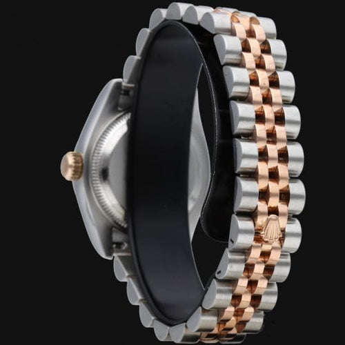 Montre Rolex Lady-Datejust 26 - Montre Oyster Perpetual en or rose et acier 58 Facettes MT42570