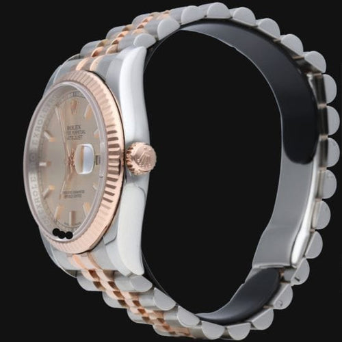 Montre Rolex Datejust 36 - Montre en or rose et acier 58 Facettes MT42672