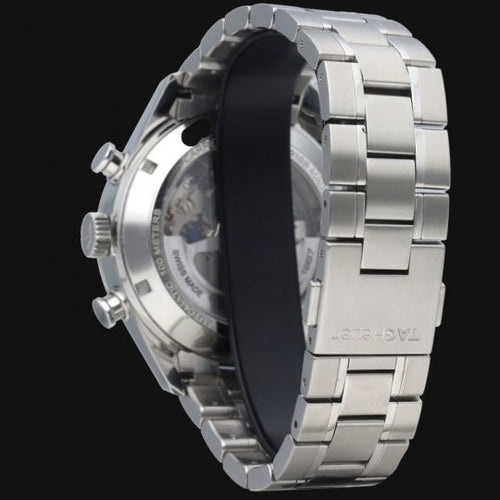 Montre TAG Heuer Carrera - Montre chronographe Calibre 1887 en acier 58 Facettes MT42770