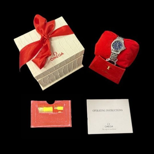 Montre Omega Seamaster 120M - Montre femme quartz en acier 28 mm 58 Facettes MT42690