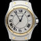 Montre Cartier Santos Ronde - Montre femme en or jaune et acier 58 Facettes MT42557