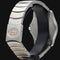 Montre Cartier Santos Ronde - Montre quartz en or jaune et acier 58 Facettes MT42873