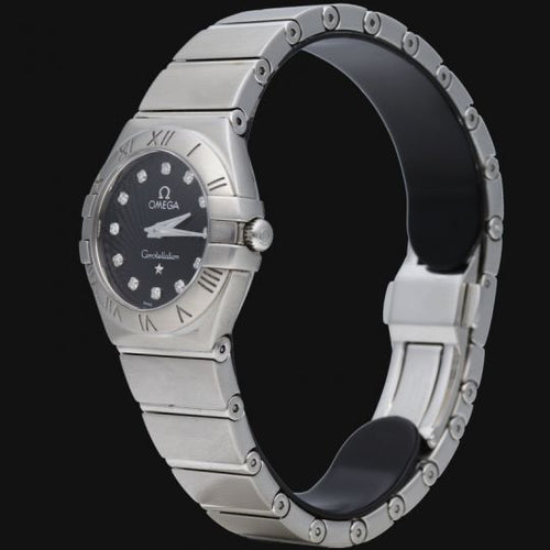Montre Omega Constellation - Montre femme quartz en acier 27 mm 58 Facettes MT42795