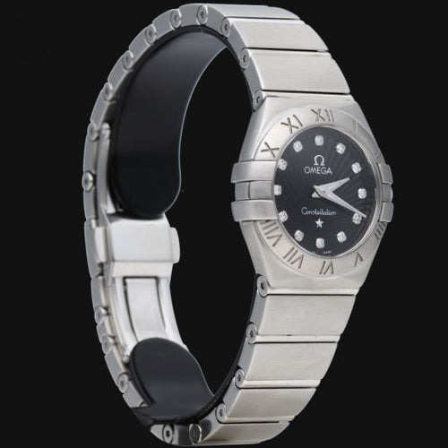 Montre Omega Constellation - Montre femme quartz en acier 27 mm 58 Facettes MT42795