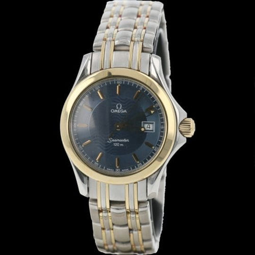Montre Omega Seamaster 120M - Montre femme à quartz en or jaune et acier 58 Facettes MT42687