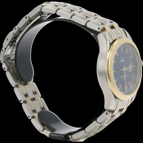 Montre Omega Seamaster 120M - Montre femme à quartz en or jaune et acier 58 Facettes MT42687