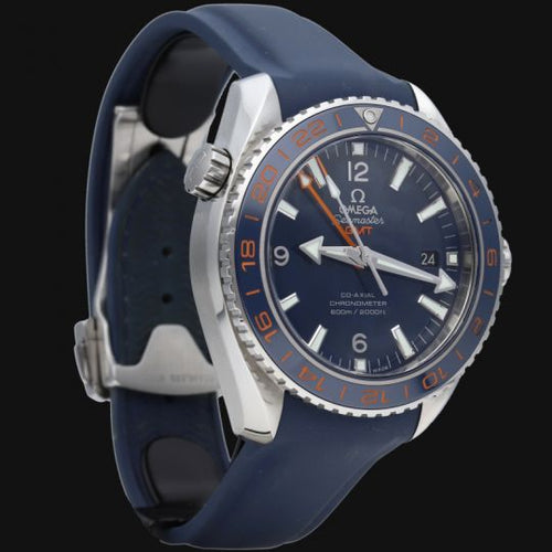 Montre Omega Seamaster Planet Ocean GMT - Montre homme 44 mm en acier 58 Facettes MT42798