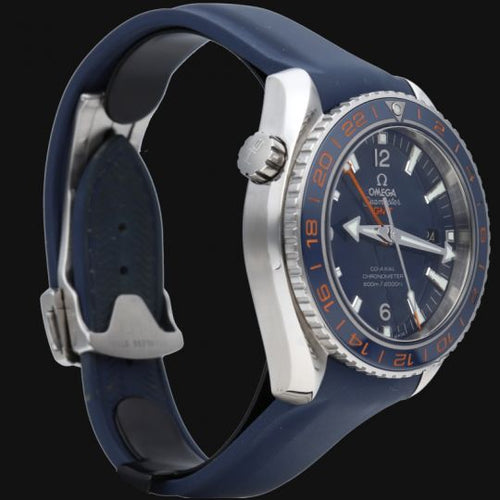 Montre Omega Seamaster Planet Ocean GMT - Montre homme 44 mm en acier 58 Facettes MT42798