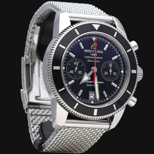 Montre Breitling Superocean Heritage - Montre chronographe automatique homme en acier 58 Facettes MT42068