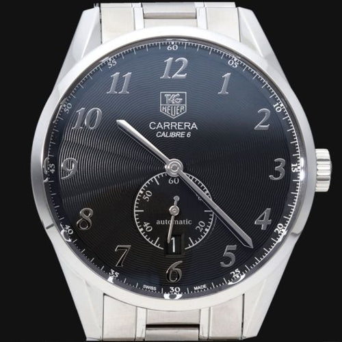 Montre TAG Heuer Carrera Calibre 6 - Montre homme en acier 39 mm 58 Facettes MT42813