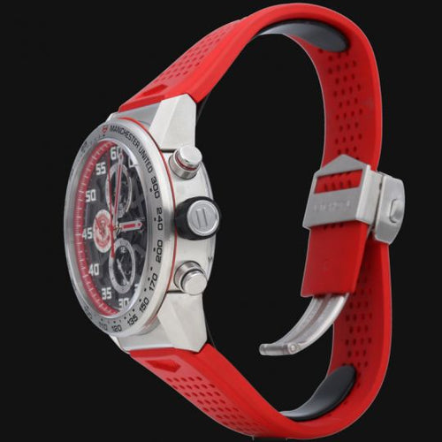 Montre TAG Heuer Carrera - Montre homme Calibre Heuer 01 en acier 58 Facettes MT42691