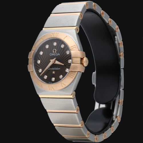 Montre Omega Constellation - Montre femme en or rose et acier 58 Facettes MT42914