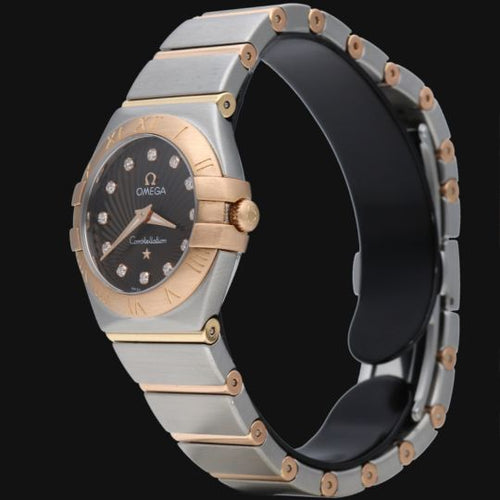 Montre Omega Constellation - Montre femme en or rose et acier 58 Facettes MT42914