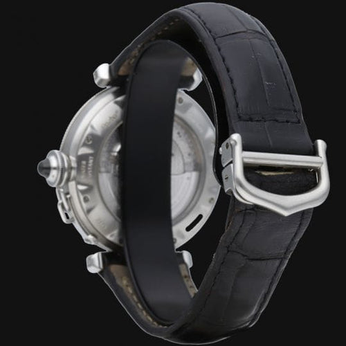 Montre Cartier Pasha - Montre automatique en acier 38 mm 58 Facettes MT42743