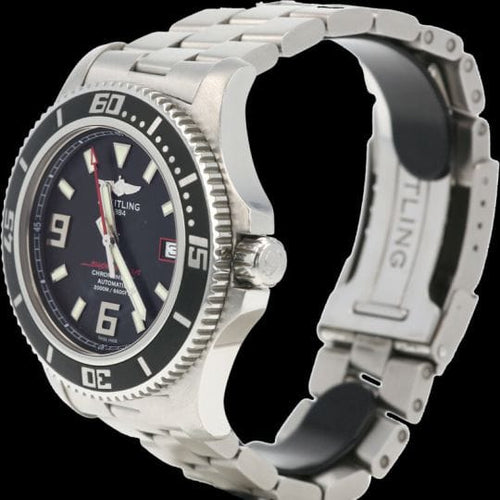 Montre Breitling Superocean - Montre homme automatique 44 mm en acier 58 Facettes MT42056
