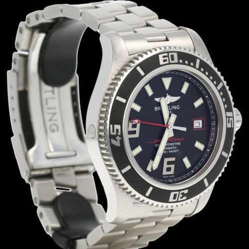 Montre Breitling Superocean - Montre homme automatique 44 mm en acier 58 Facettes MT42056