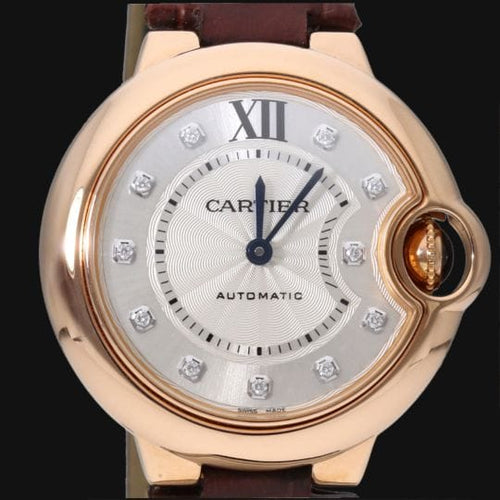 Montre Cartier Ballon Bleu - Montre 33 mm en or rose 58 Facettes MT42926