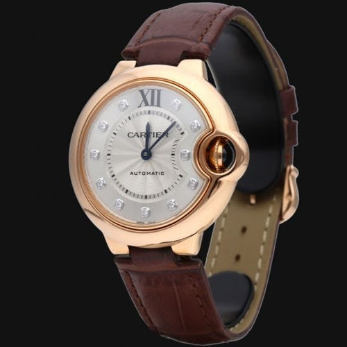 Montre Cartier Ballon Bleu - Montre 33 mm en or rose 58 Facettes MT42926