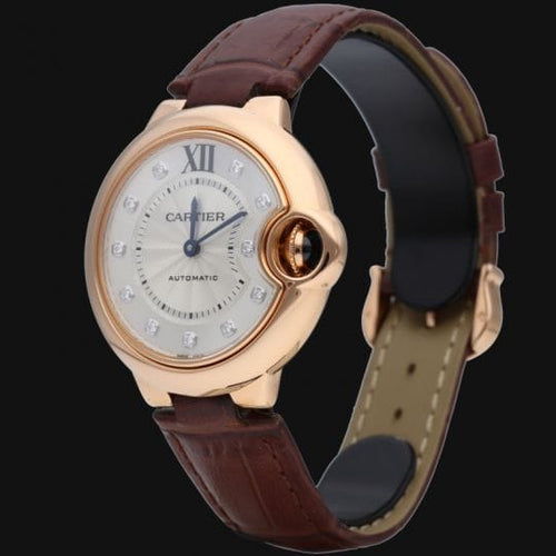 Montre Cartier Ballon Bleu - Montre 33 mm en or rose 58 Facettes MT42926