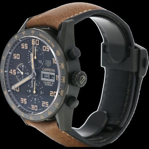 Montre TAG Heuer Carrera Calibre 16 Day-Date - Montre homme en titane 58 Facettes MT42706