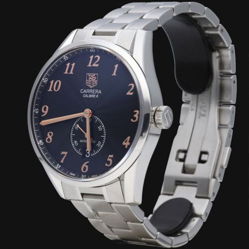Montre Tag Heuer Carrera - Montre homme Calibre 6 en acier 58 Facettes MT42817