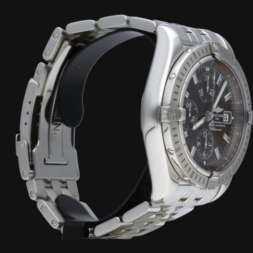 Montre Breitling Chronomat Evolution - Montre chronographe automatique homme en acier 58 Facettes MT42033