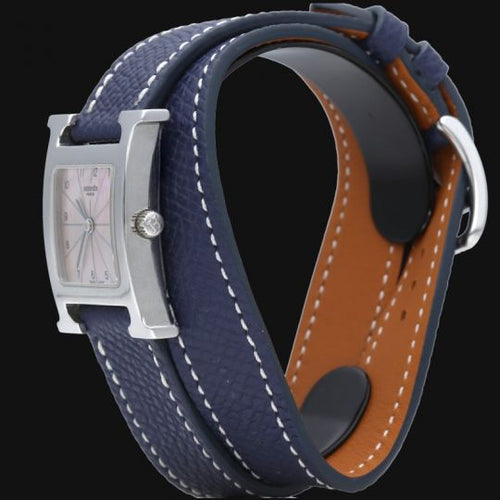 Montre Hermès Heure H - Montre femme en acier quartz 58 Facettes MT42714