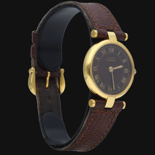 Montre Cartier Must de Cartier Vermeil - Montre femme quartz 24 mm 58 Facettes MT42975