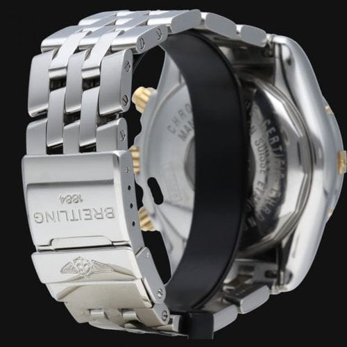 Montre Breitling Chronomat Evolution - Montre chronographe homme en or jaune et acier 58 Facettes MT42120