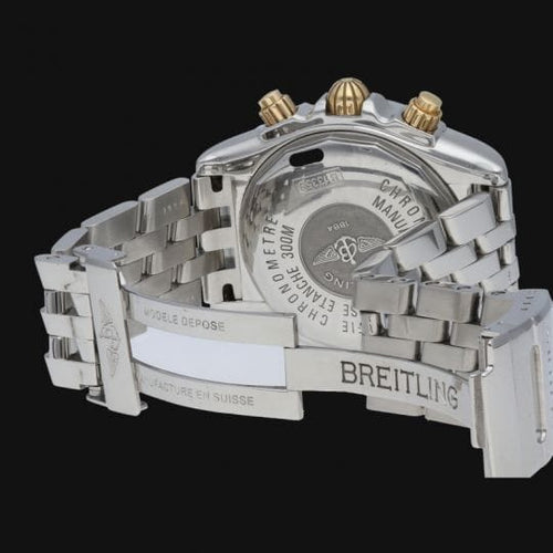 Montre Breitling Chronomat Evolution - Montre chronographe homme en or jaune et acier 58 Facettes MT42120