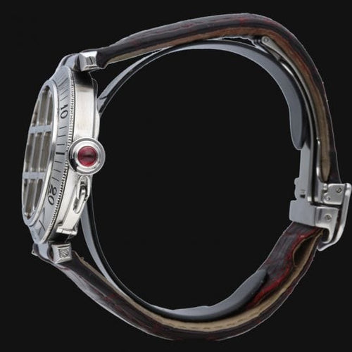 Montre Cartier Pasha - Montre automatique 38 mm en acier 58 Facettes MT42742