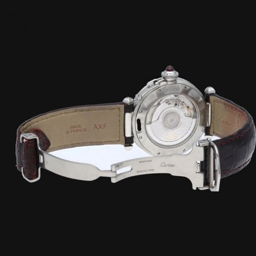 Montre Cartier Pasha - Montre automatique 38 mm en acier 58 Facettes MT42742