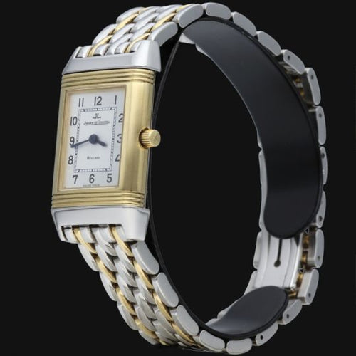 Montre Jaeger-LeCoultre Reverso - Montre femme classique en or jaune et acier 58 Facettes MT42848