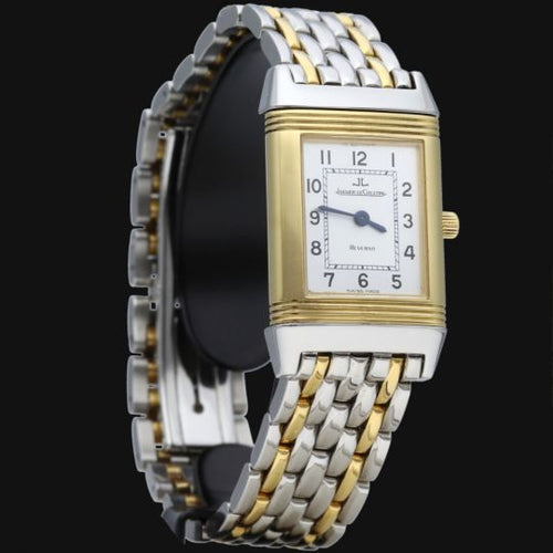Montre Jaeger-LeCoultre Reverso - Montre femme classique en or jaune et acier 58 Facettes MT42848