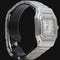 Montre Cartier Santos Galbée - Montre automatique en acier 58 Facettes MT42448