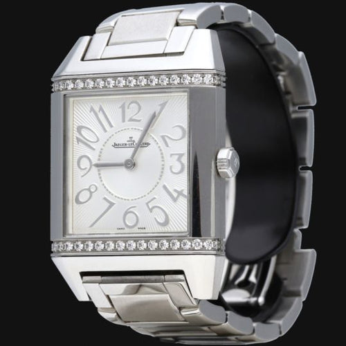 Montre Jaeger-LeCoultre Reverso Squadra Lady - Montre femme en acier quartz 58 Facettes MT42849